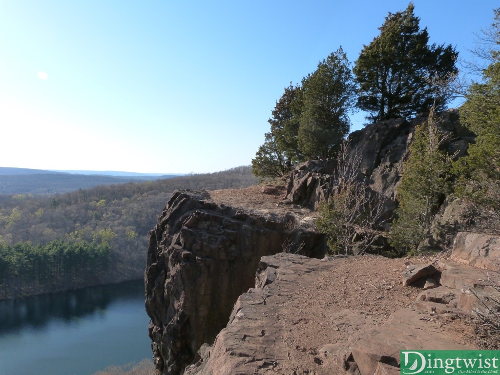 My favorite spot on the ridge. Beautiful itself, and a beautiful view.