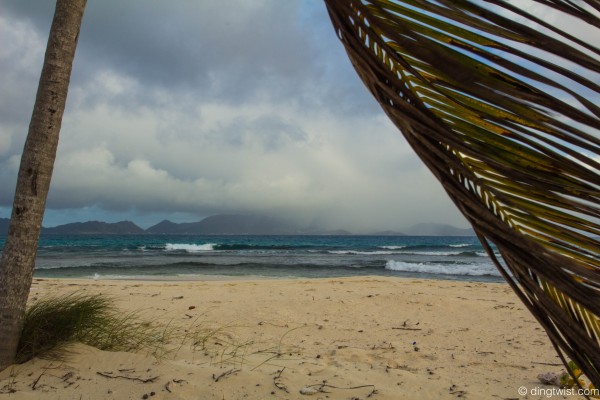 Storm over St Martin Anguilla